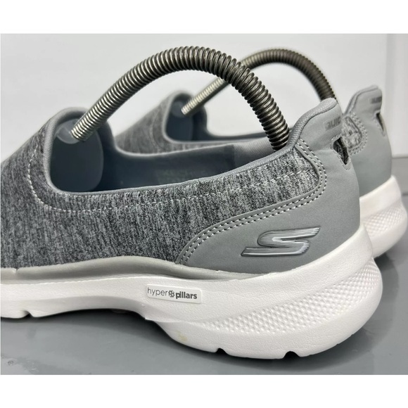 Skechers GOwalk 6 Grand Horizon Womens Sz 8 Wide Gray Walking/Comfort Superb! - Picture 8 of 16